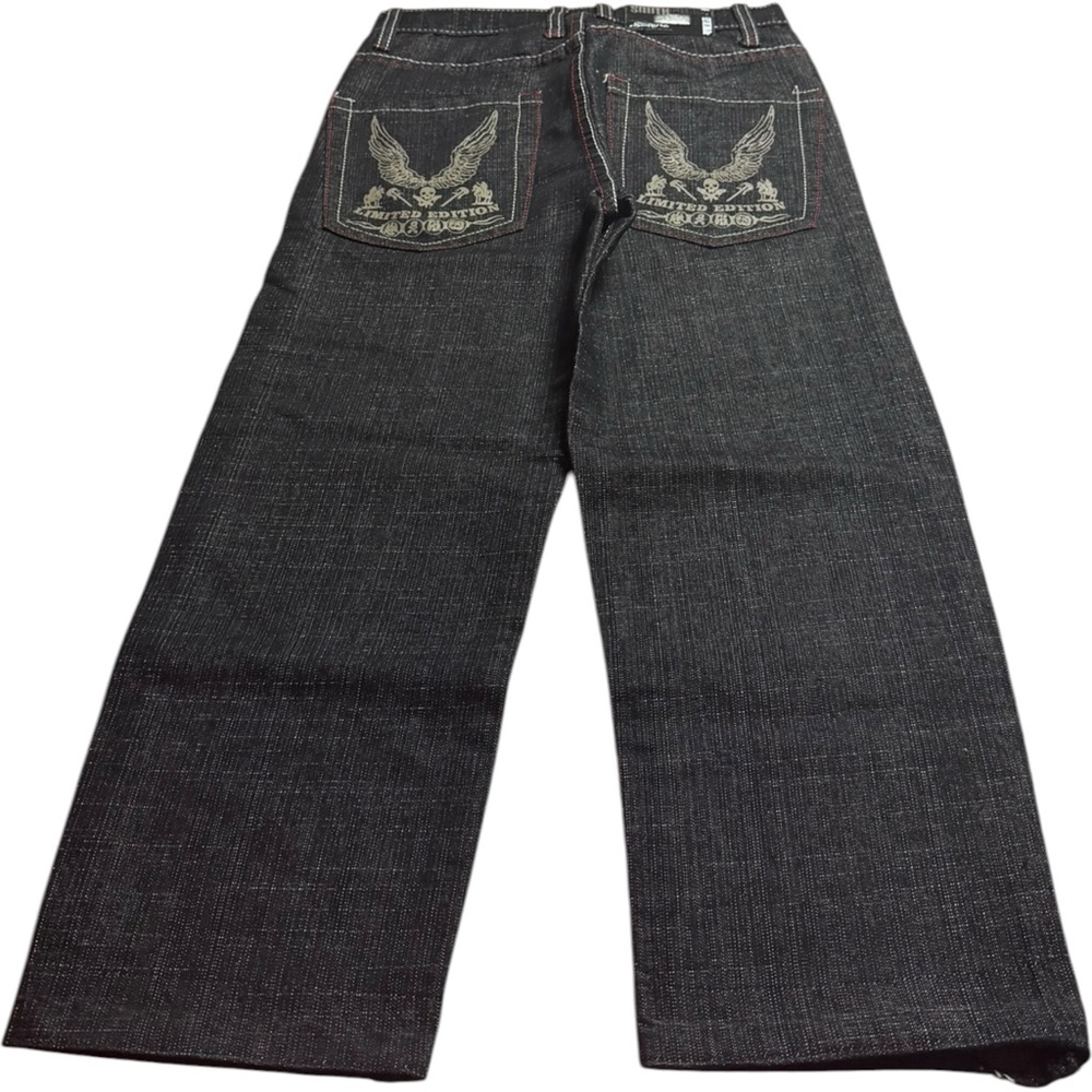 South Pole Y2K Grunge Black Jeans